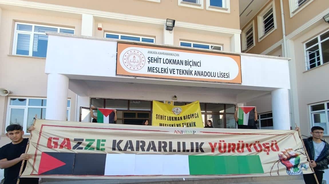 Okulumuz'dan Gazze'ye Destek Yürüyüşü